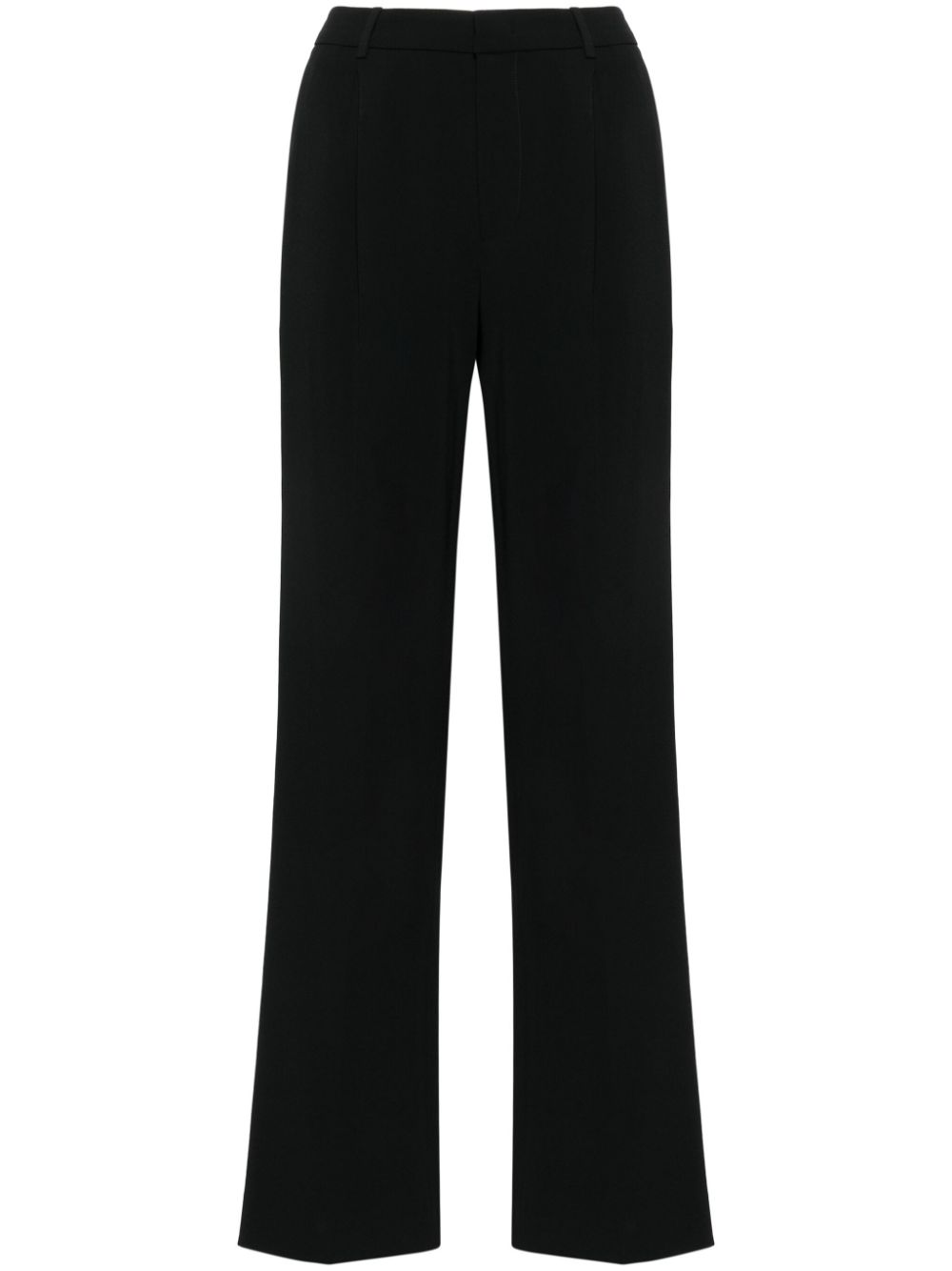 pleat-detail trousers