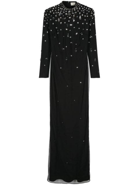 The New Arrivals Ilkyaz Ozel Catroux maxi dress 