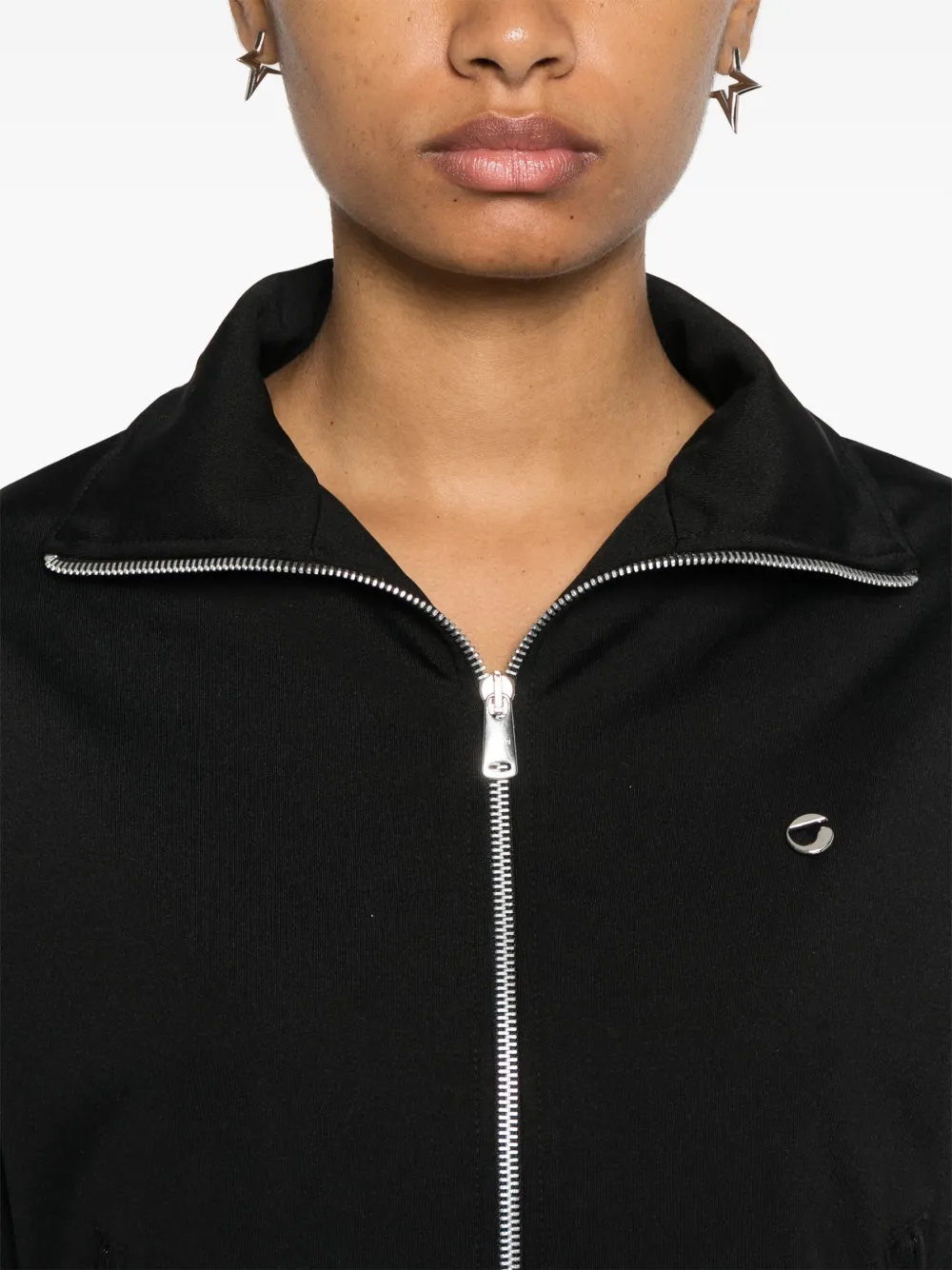 Coperni Sweater met logoplakkaat Zwart