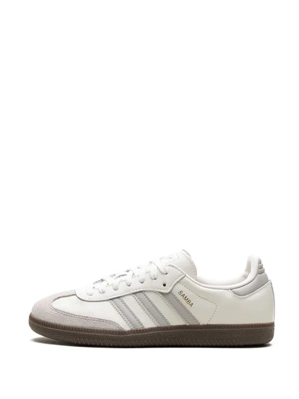 Adidas Samba OG White Grey Sneakers White FARFETCH CA