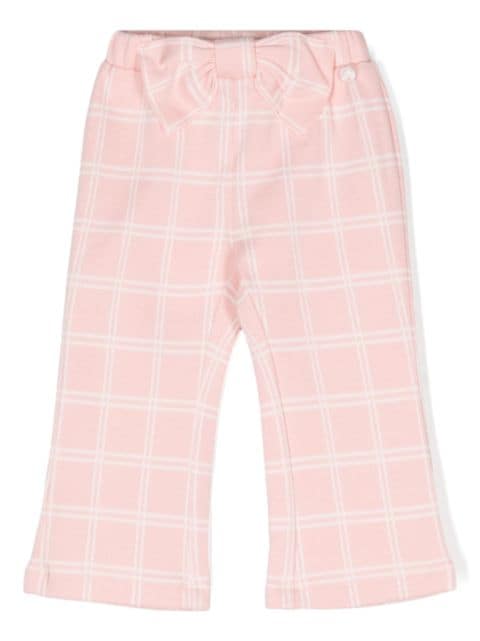 Liu Jo Kids pantalones a cuadros