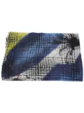 Faliero Sarti knitted scarf - Blue