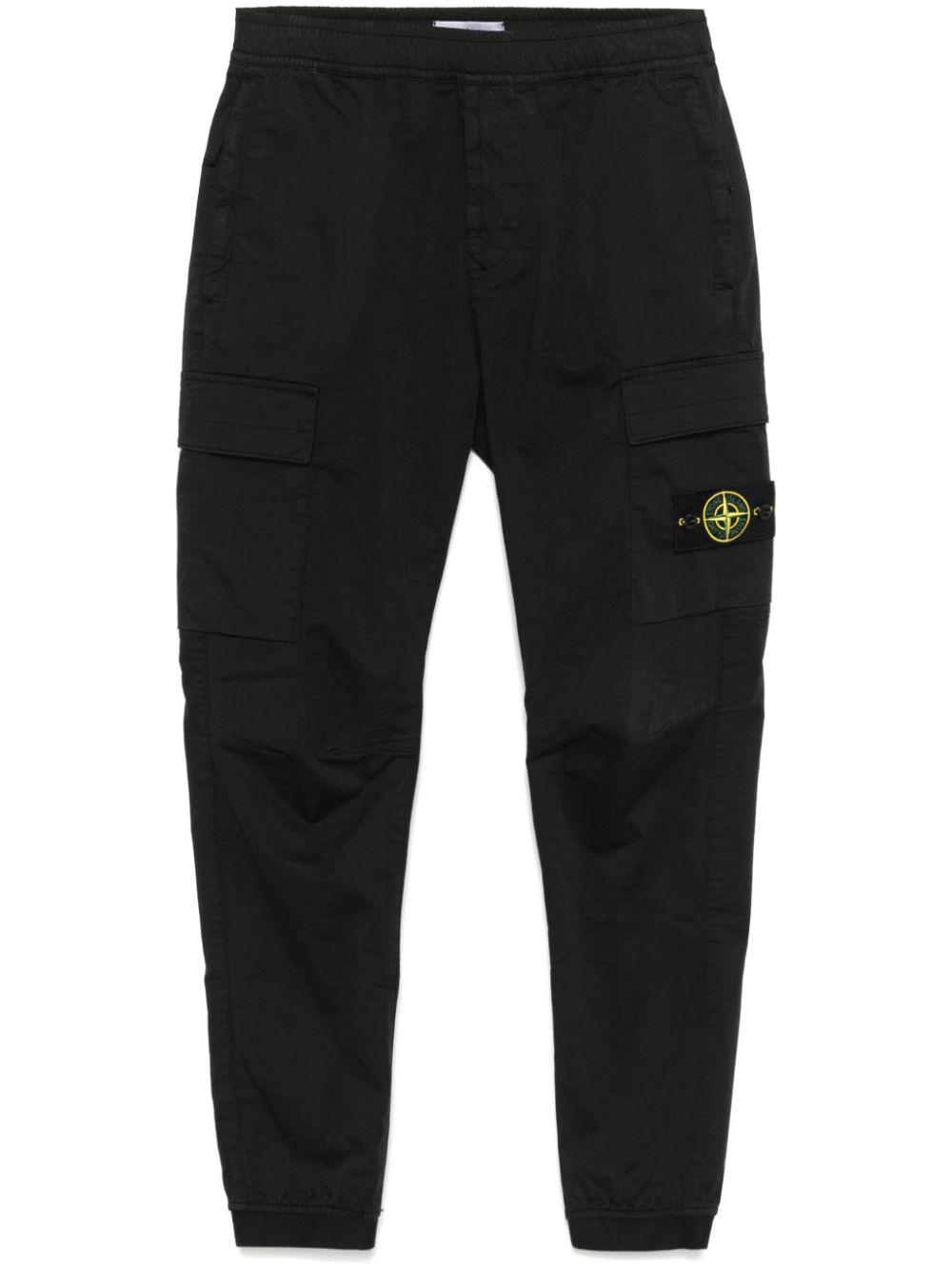 Stone Island tapered cargo trousers - Black