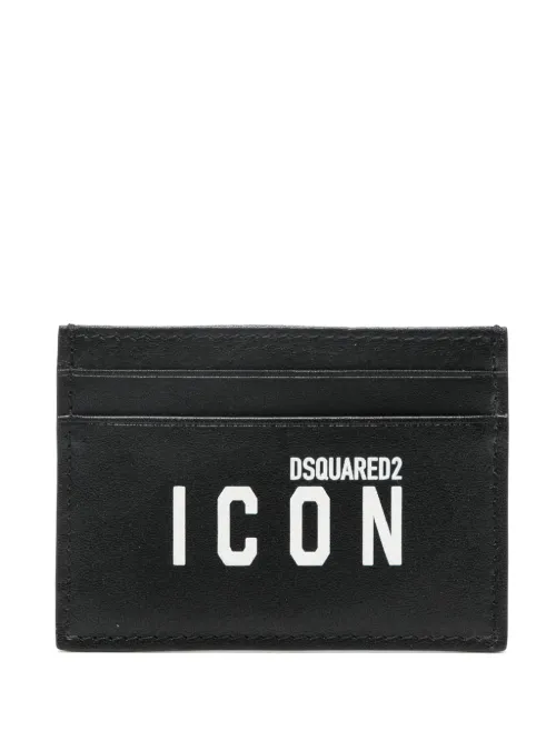 Porte-cartes à logo imprimé - DSQUARED2 - Modalova