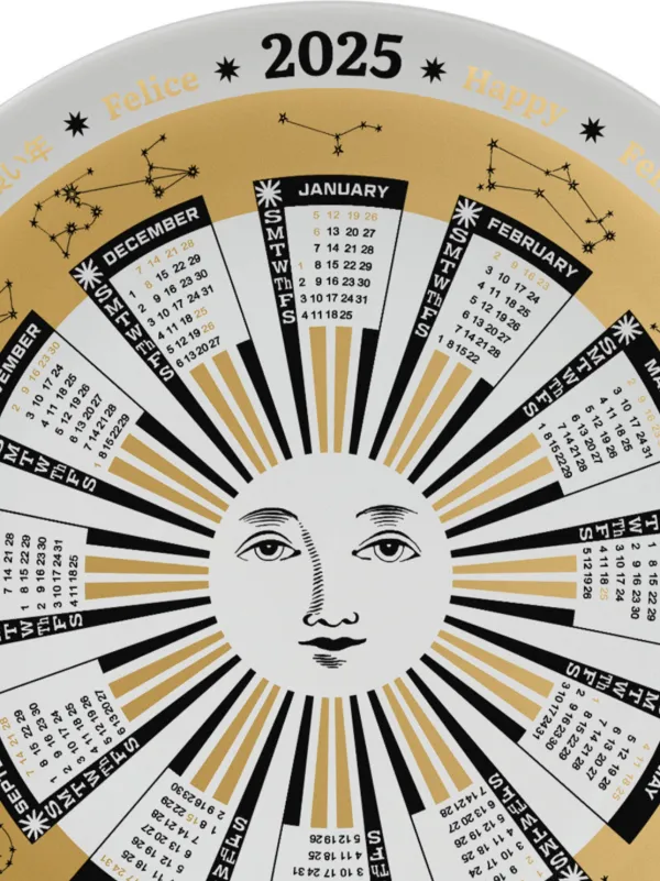 『1年保証』 Calendar 2025 Fornasetti プレート JP FARFETCH | ホワイト | 置物