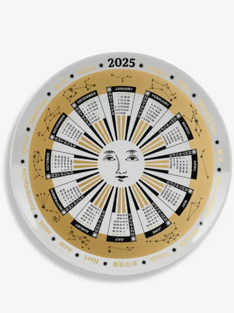 Fornasetti 2025 Calendar plate