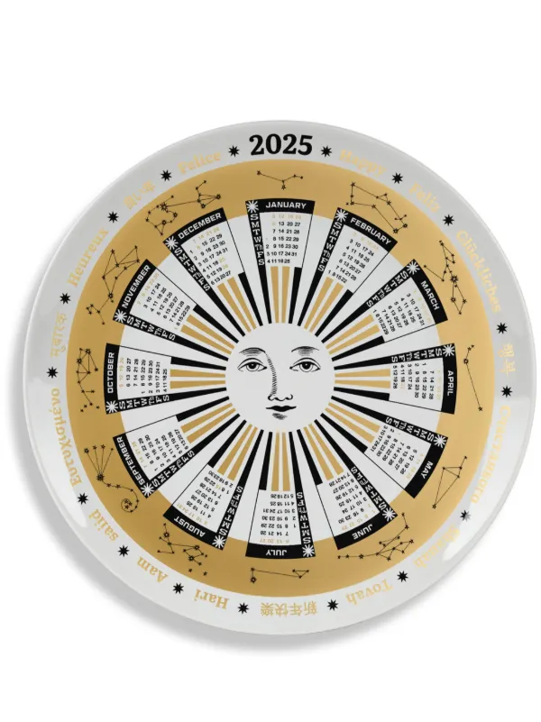 特価品セ | プレート Calendar 2025 Fornasetti ホワイト JP FARFETCH | 置物