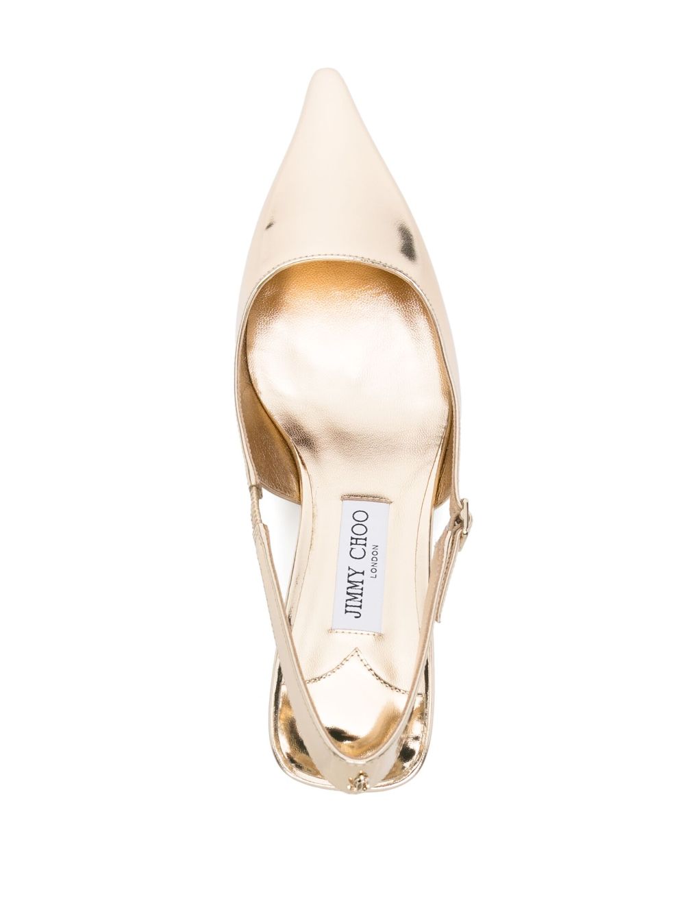 Jimmy Choo 50 mm Amel pumps Goud