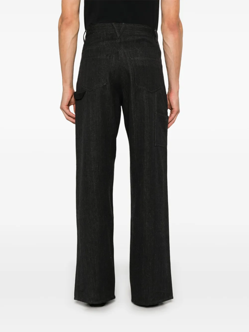 KARTIK RESEARCH SPLIT WIDE JEANS