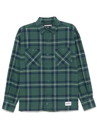 NEIGHBORHOOD チェックシャツ L 美品 Neighborhood チェック シャツ | グリーン | FARFETCH JP