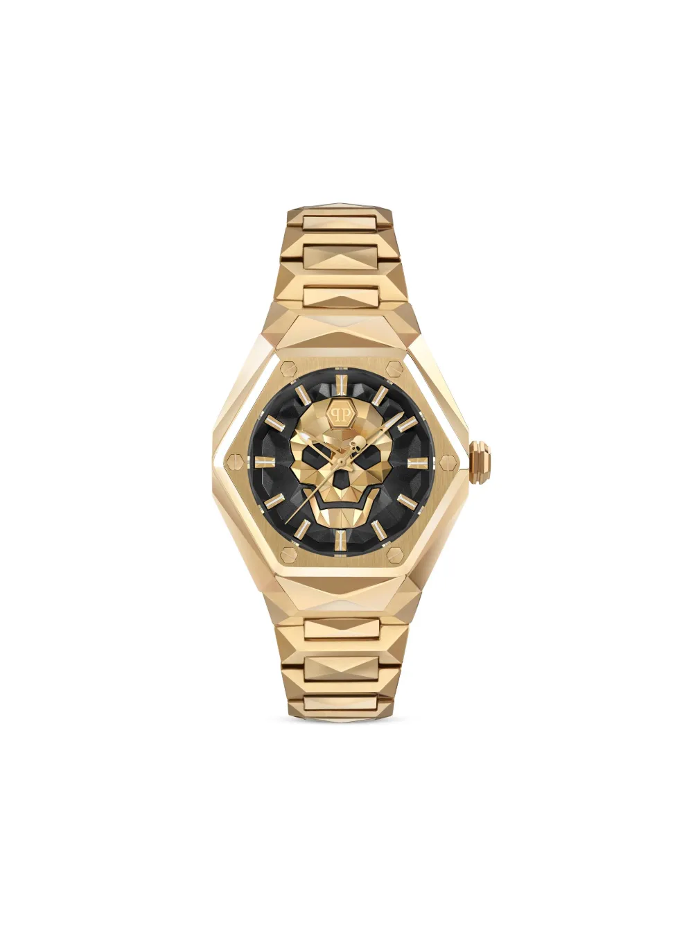 Philipp Plein $kull Spikes Lady 40mm | Black | Image 1