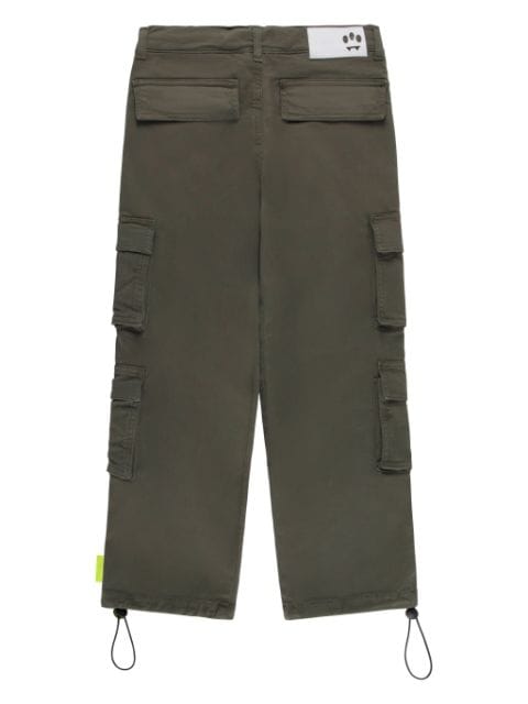 straight-leg cargo trousers