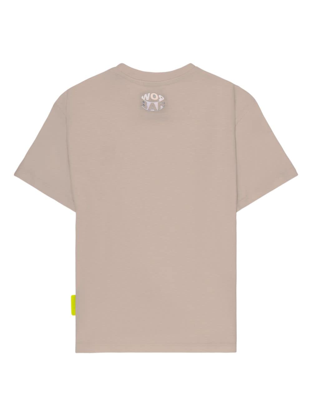 Barrow kids T-shirt met logoprint - Beige