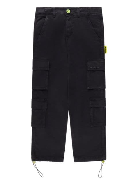 straight-leg cargo trousers