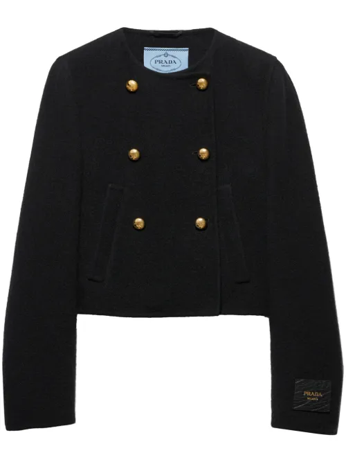 Veste à boutonnière croisée - Prada - Modalova