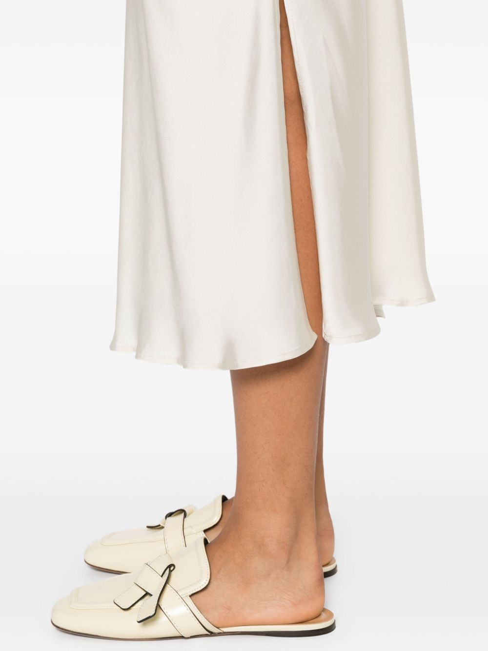 Brunello Cucinelli satin midi skirt Women