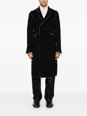 コート SAPIO GABARDINE SMOKING DOUBLE BREASTED COAT Sapio Gabardine Smoking Double Breasted unbeatable Coat