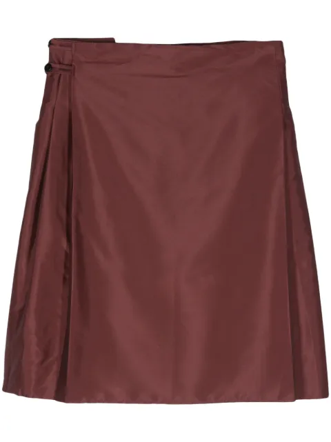 SAPIO wrap midi skirt
