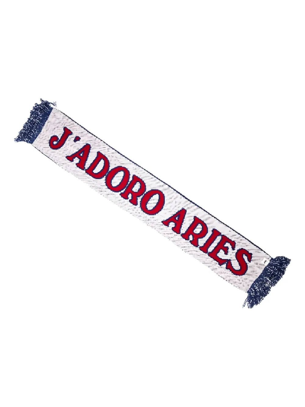 Aries logo-jacquard scarf | Blue | Image 1
