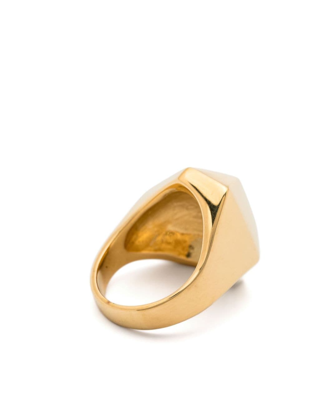 Shop Wouters & Hendrix Knuckle Duster Ring In 金色