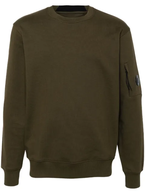 C.P. Company sudadera con detalle Lens