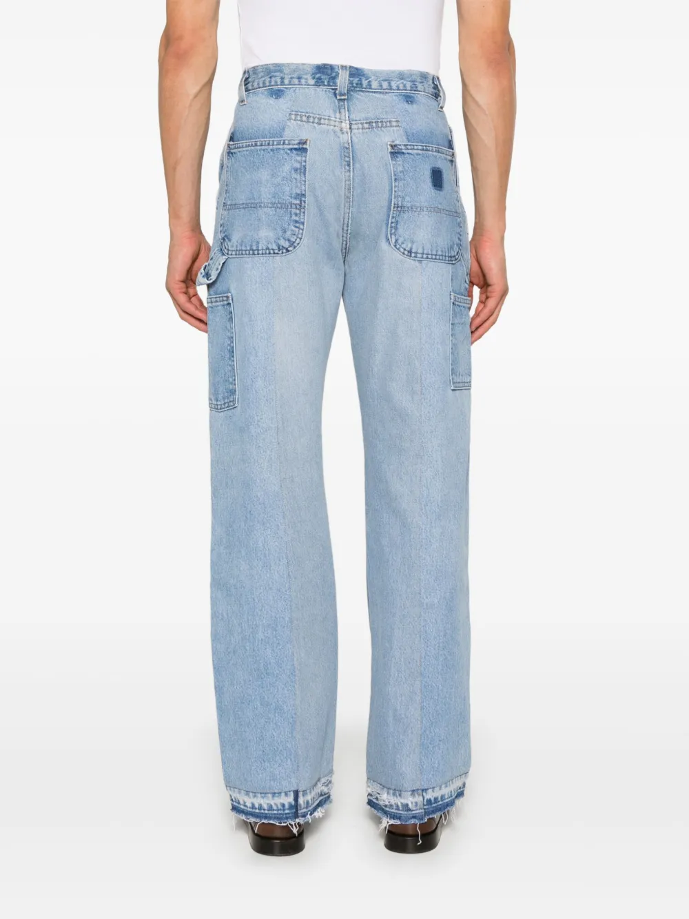 KARTIK RESEARCH DOUBLE PATCH KNEE JEANS