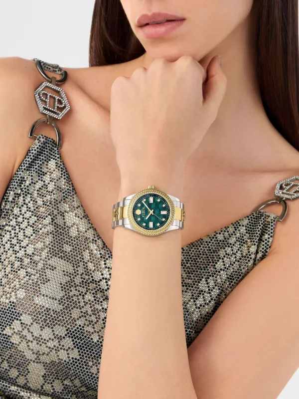 Philipp Plein Queen 38mm | Green | FARFETCH