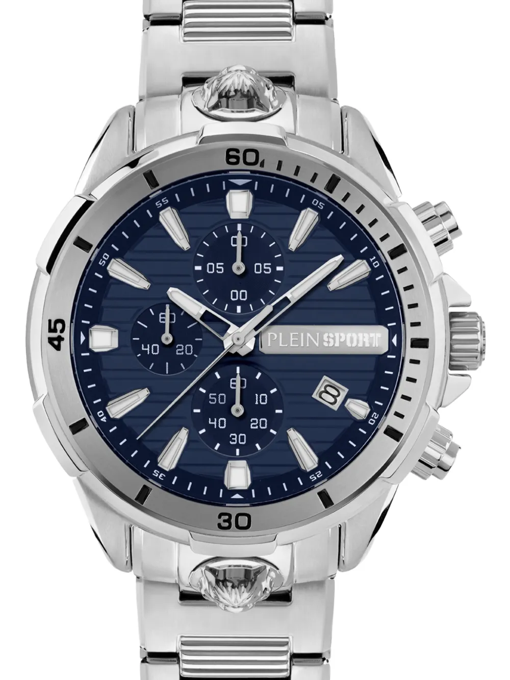Plein Sport Impact 46mm horloge - Blauw