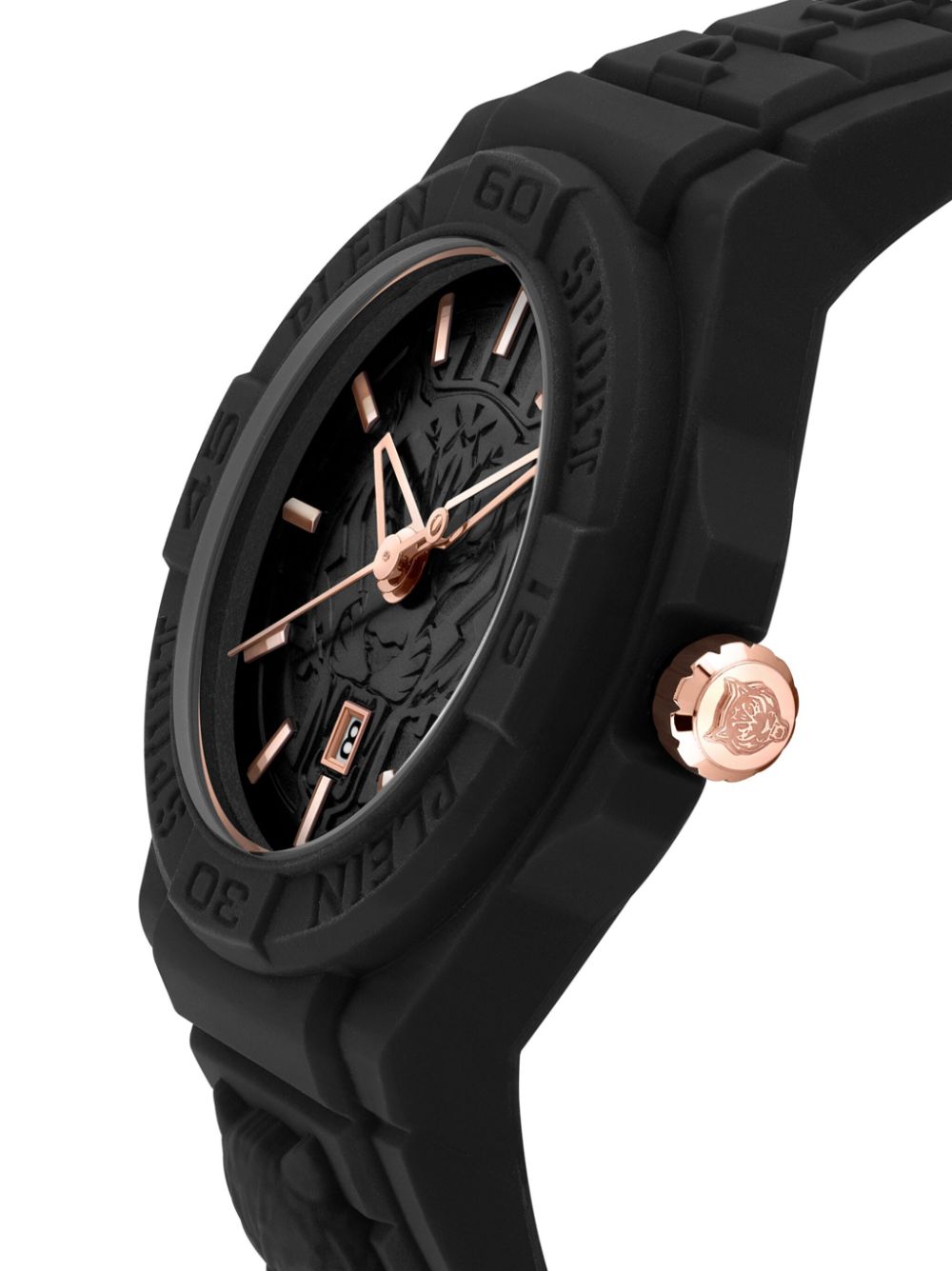 Plein Sport New Fearless horloge 46 mm - Zwart