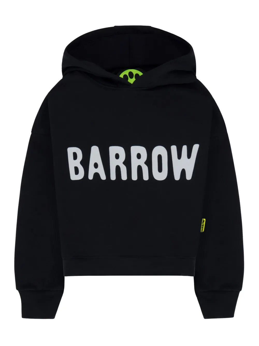 Barrow kids Hoodie met logoprint Zwart
