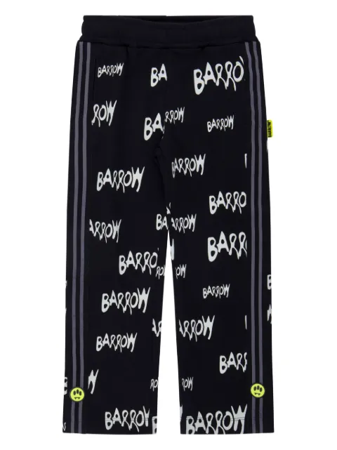 Barrow kids logo-print track pants