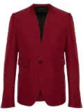 SAPIO no-lapels blazer - Red