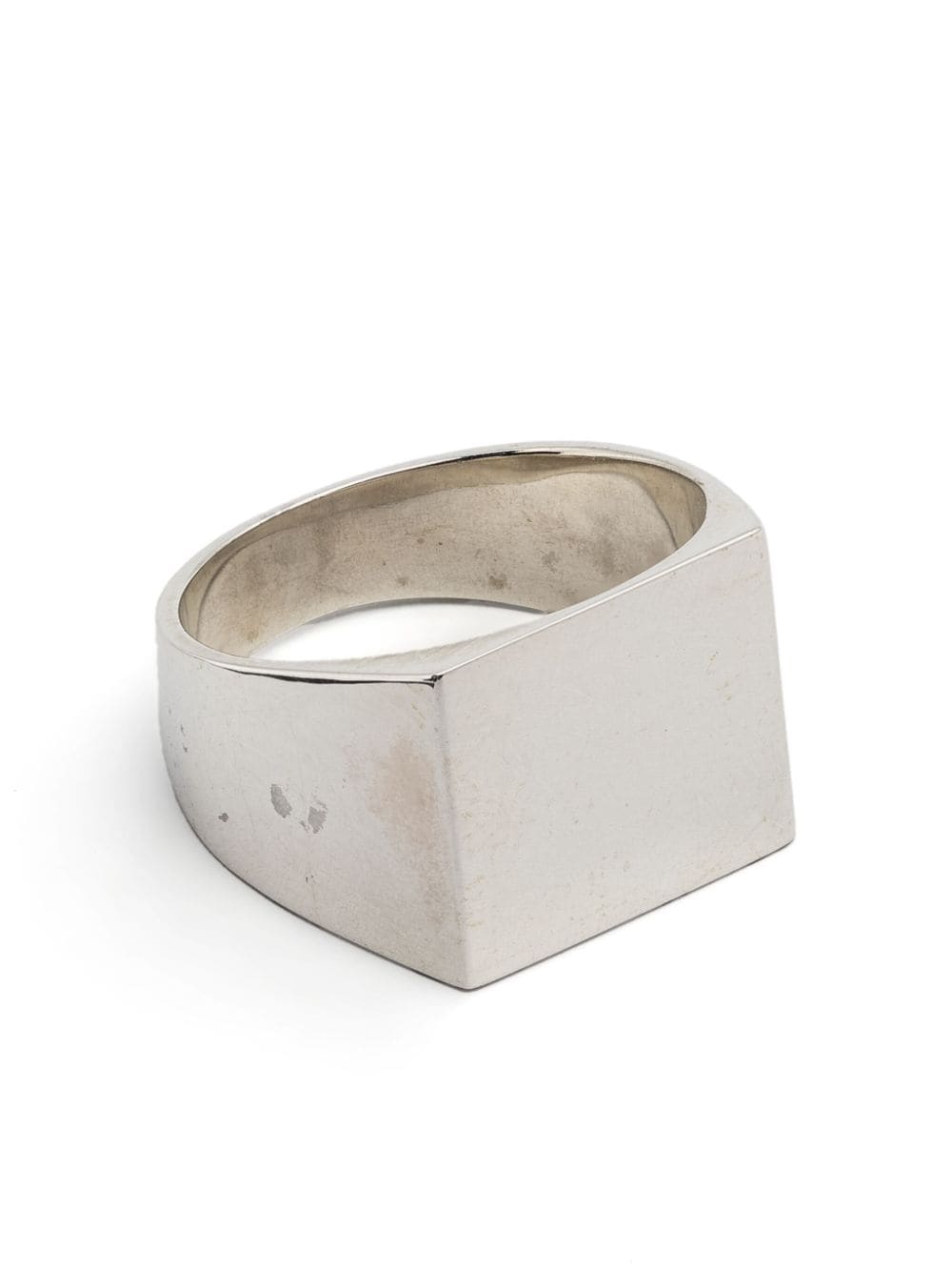 Wouters & Hendrix Square signet ring - Argento