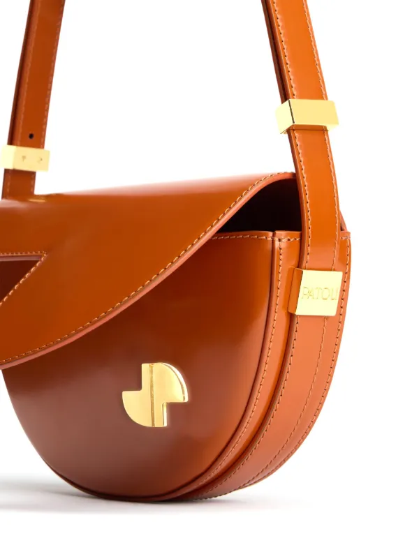 Patou Le Petit Patou Shoulder Bag | Orange | FARFETCH