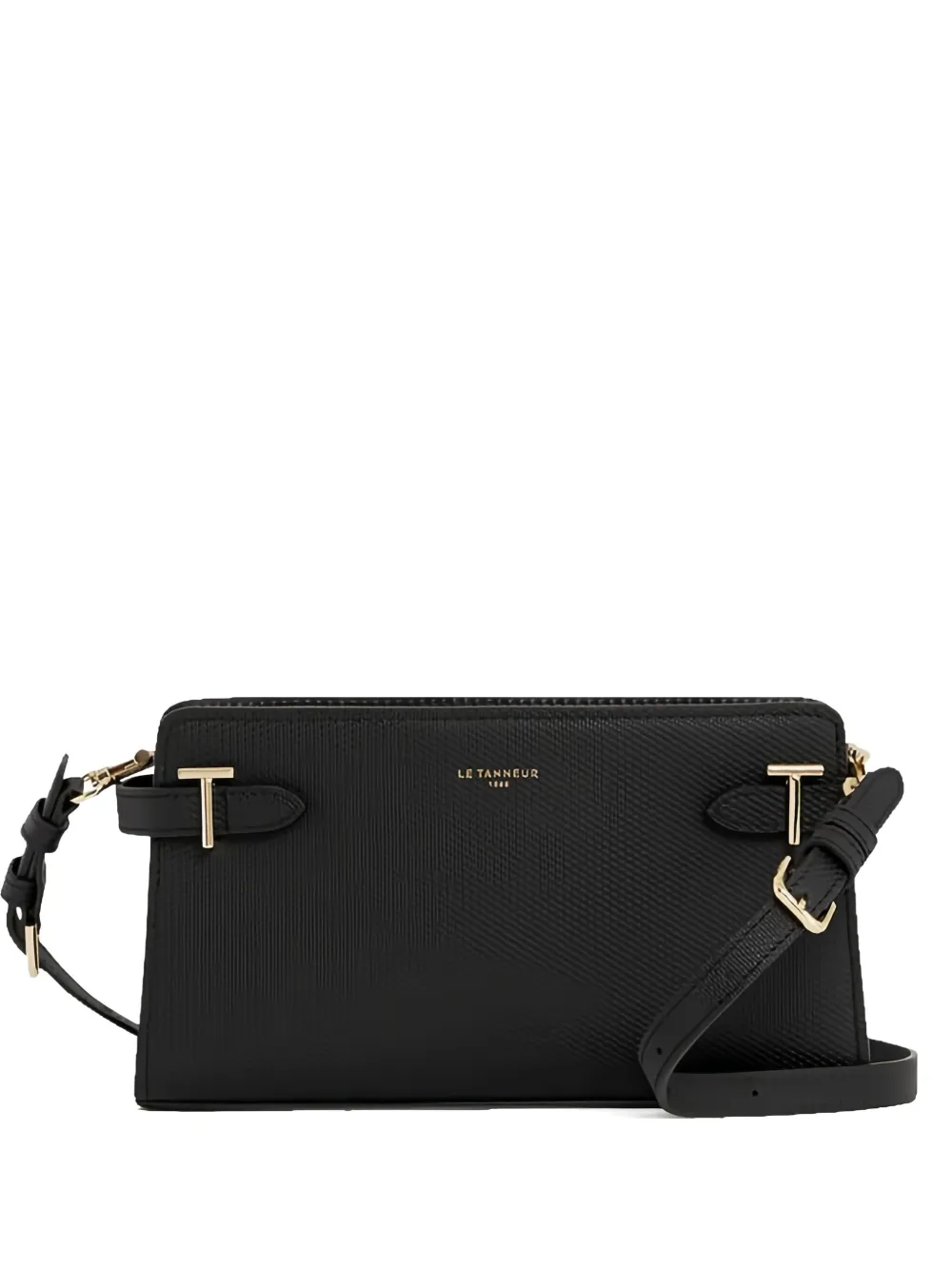 Le Tanneur T-buckle shoulder bag | Black | Image 1