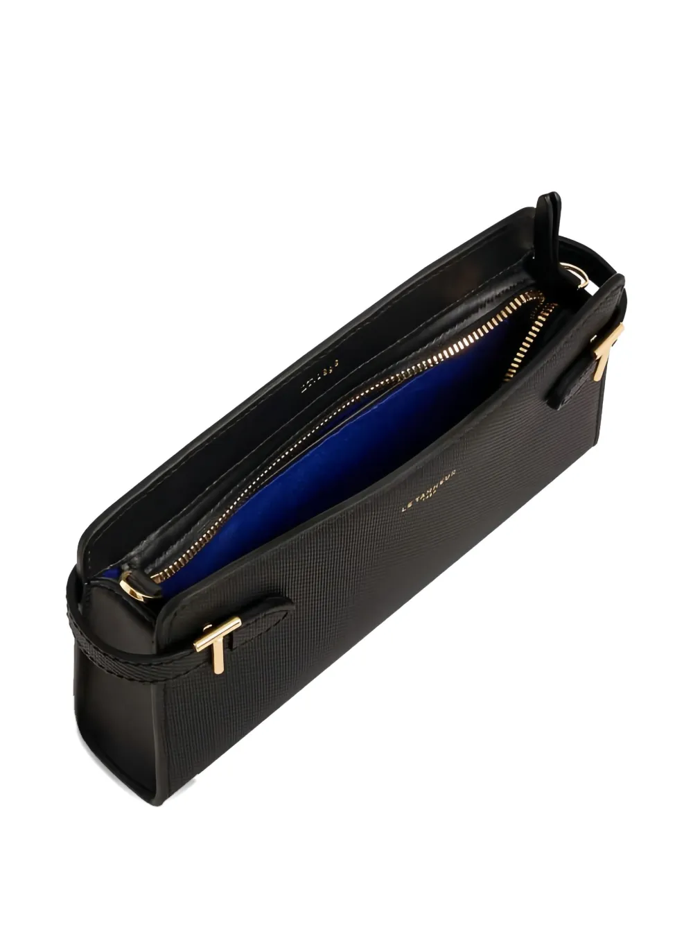 Le Tanneur T-buckle shoulder bag - Zwart
