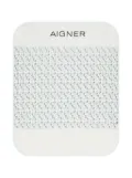 Aigner Kids logo-print blanket - White