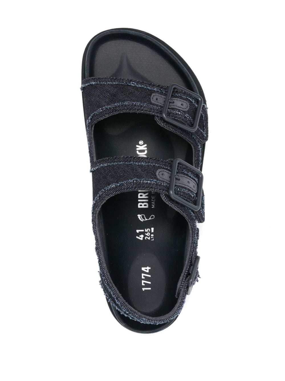 Birkenstock Milano sandalen Blauw