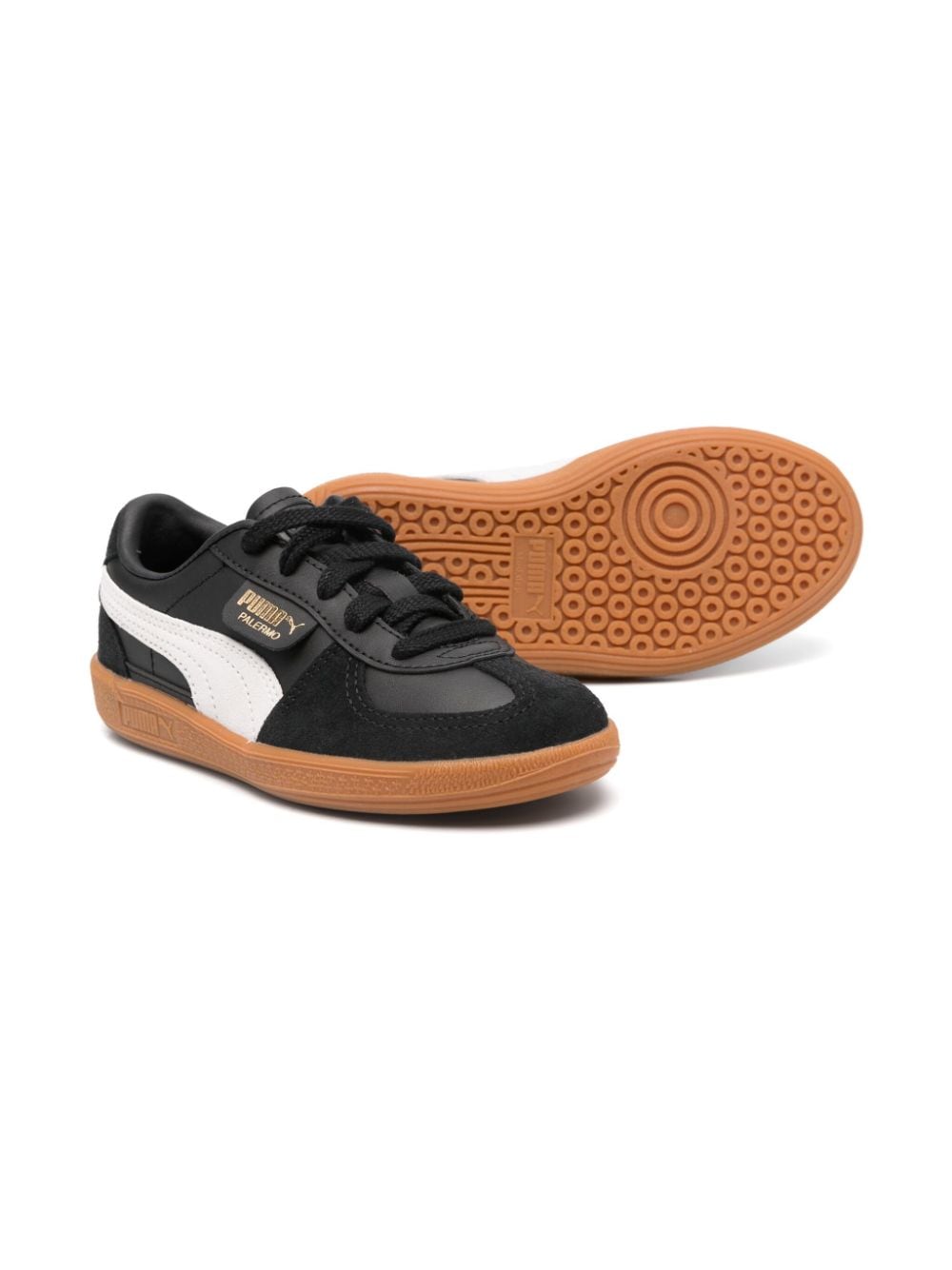 Puma Kids Palermo sneakers Zwart