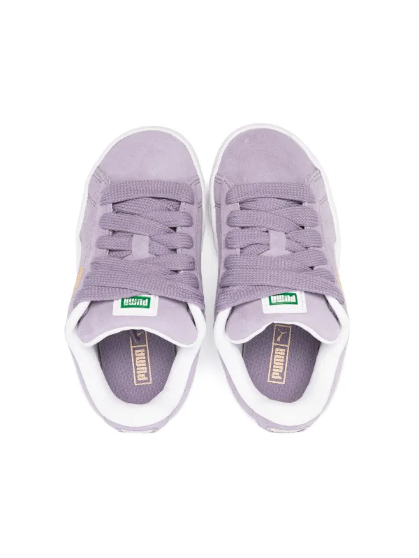 Purple toddler pumas hotsell