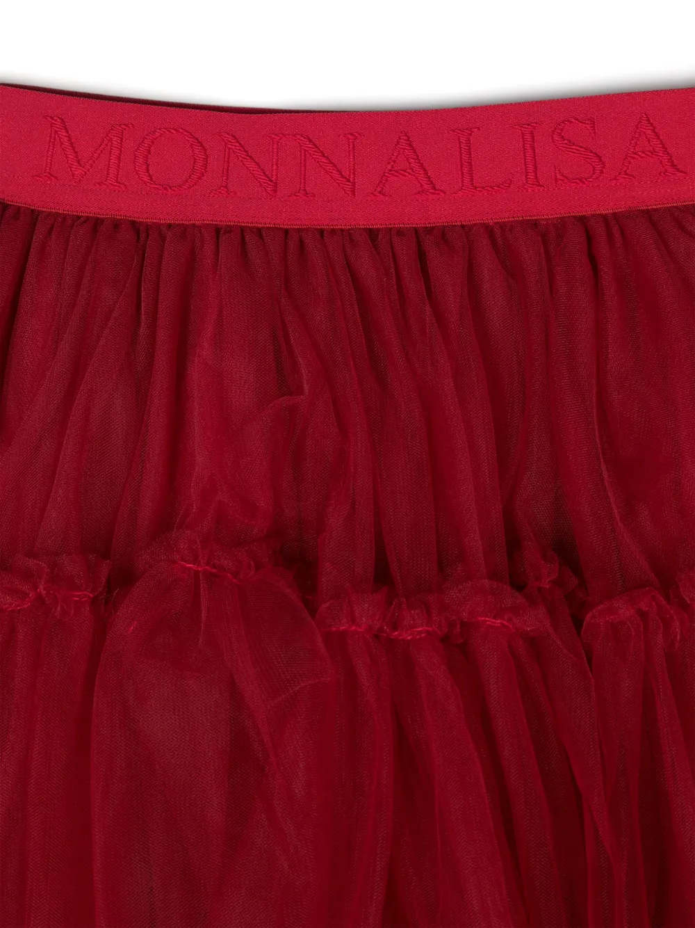 Monnalisa Tutu met logoband Rood