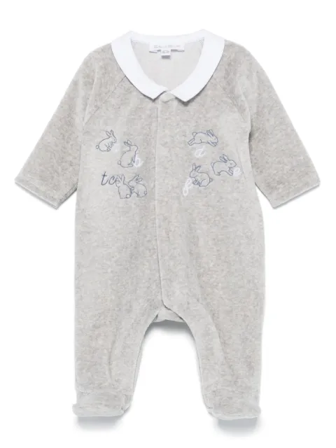 Tartine Et Chocolat Illustration rabbit velvet pajamas