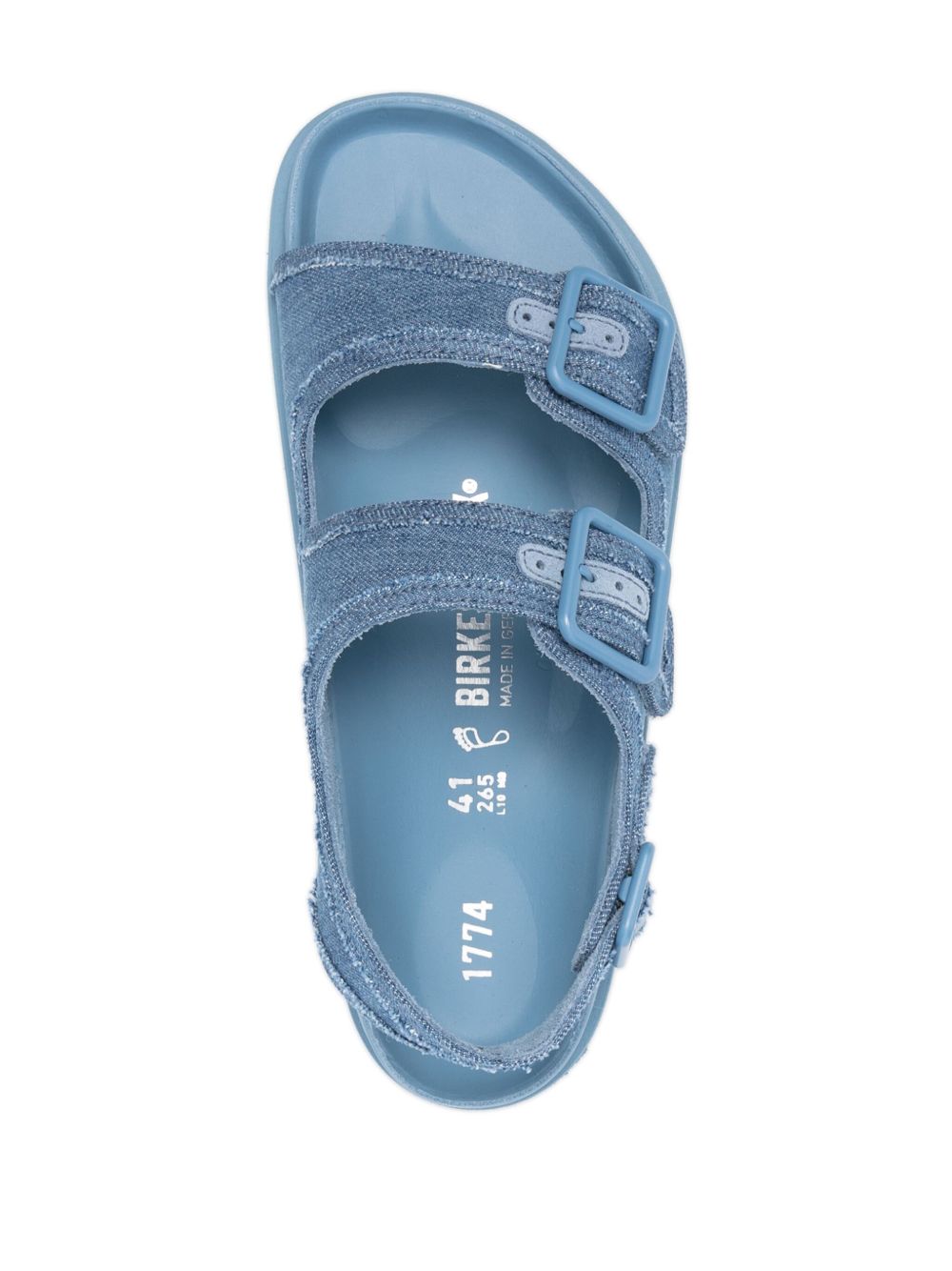 Birkenstock Milano sandalen Blauw