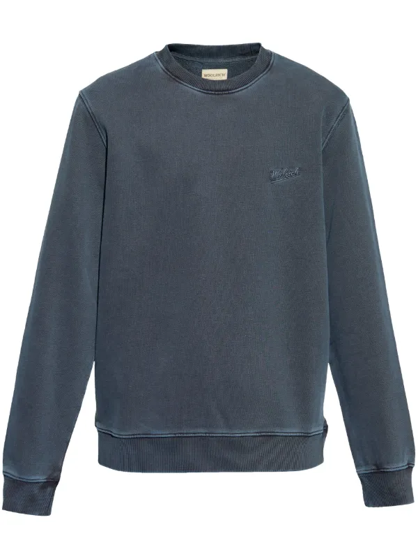 Woolrich ロゴ スウェットシャツ | ブルー | FARFETCH JP