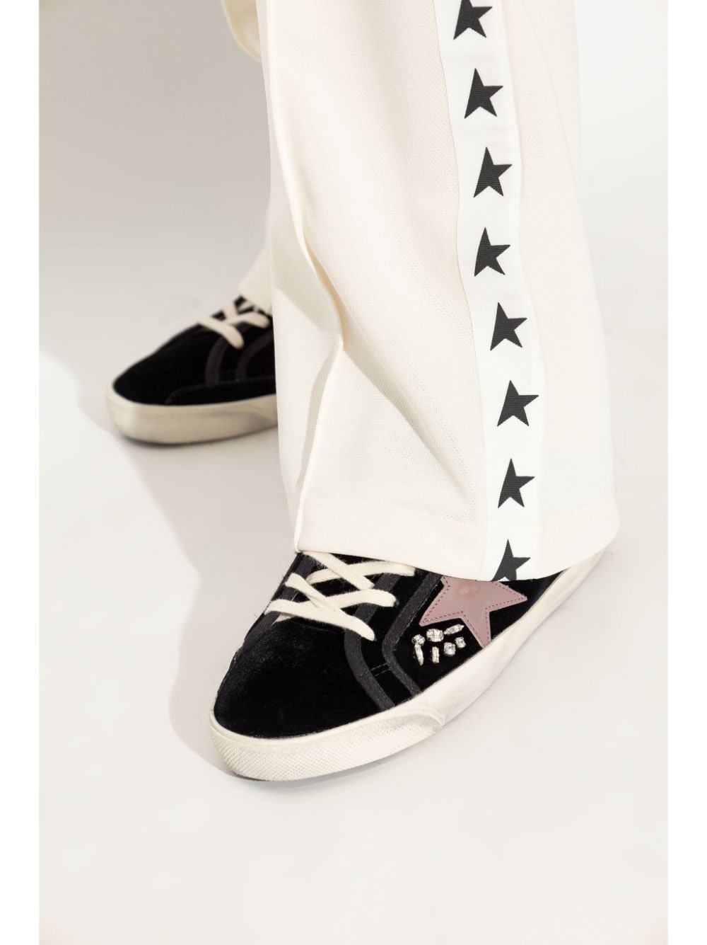 Golden Goose Super-Star Classic With List trainers Black