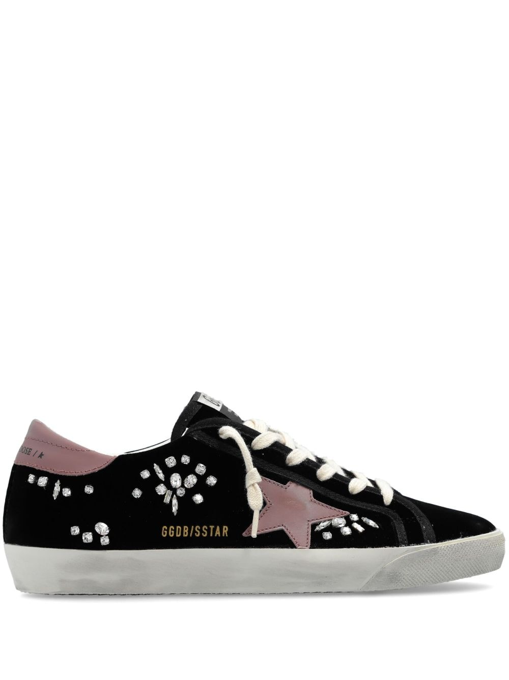 Golden Goose Super-Star Classic With List sneakers Zwart