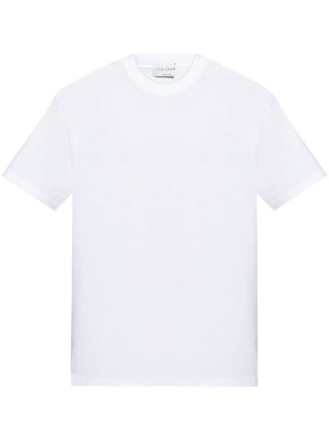 Yohji Yamamoto T-shirt met ronde hals