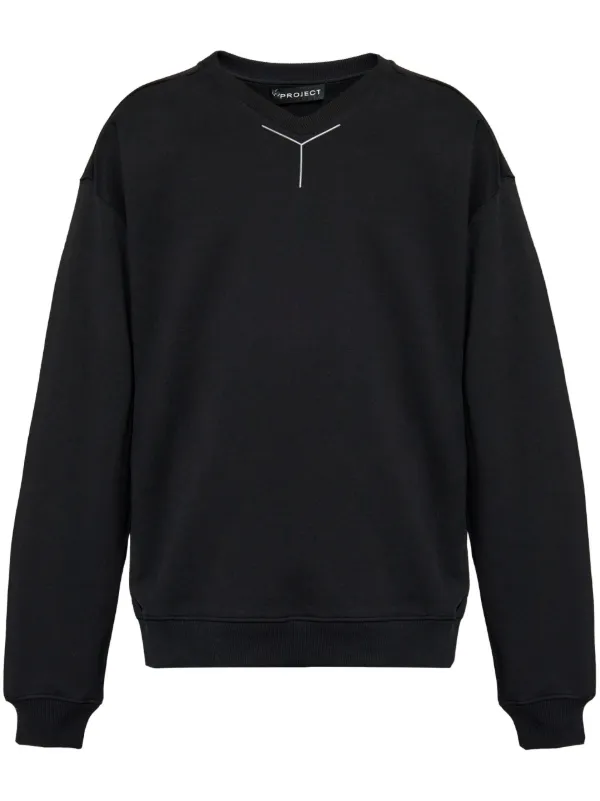 Y/Project Logo-plaque Jumper in Black