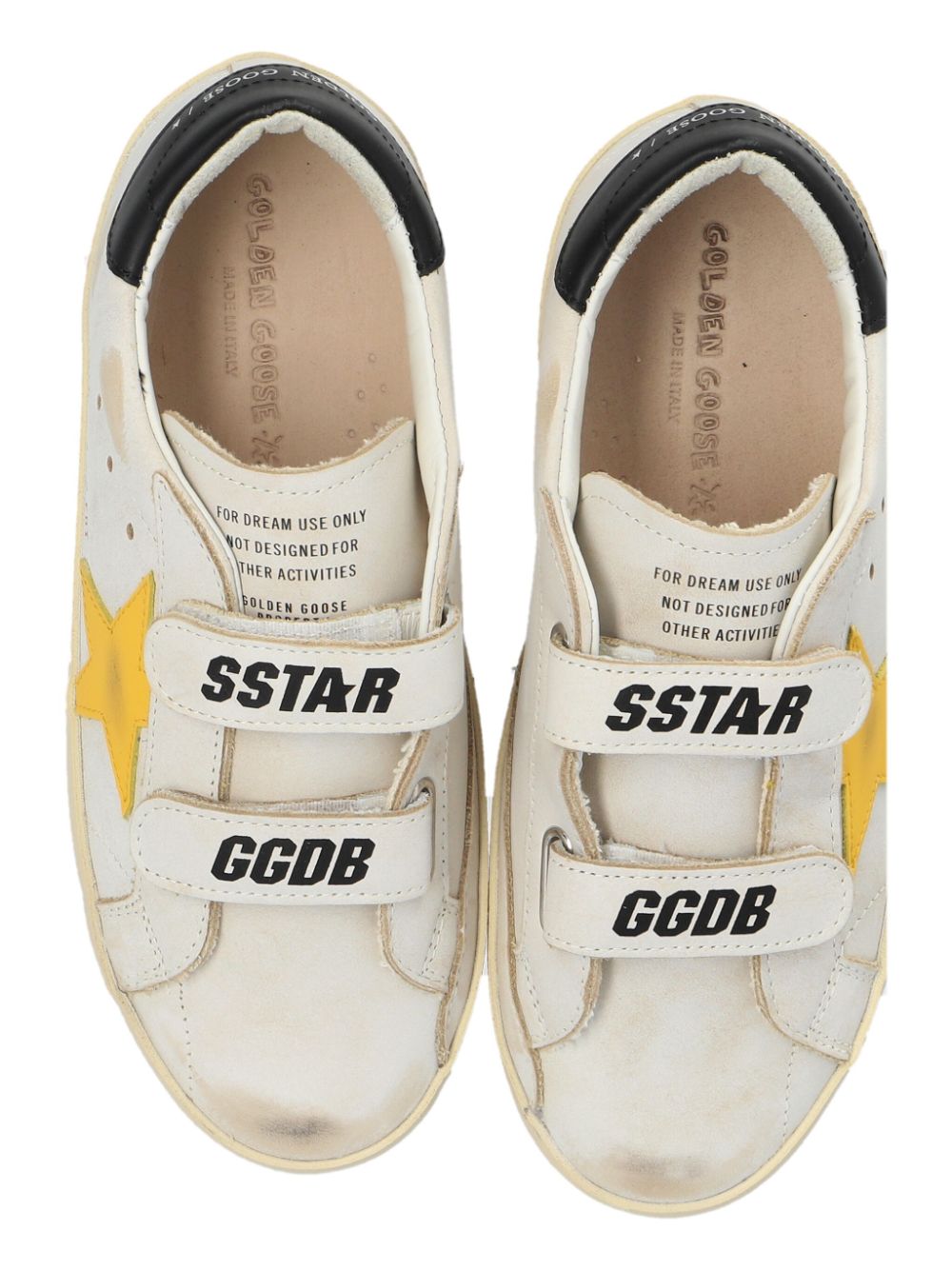 Golden Goose Kids Old School sneakers Wit