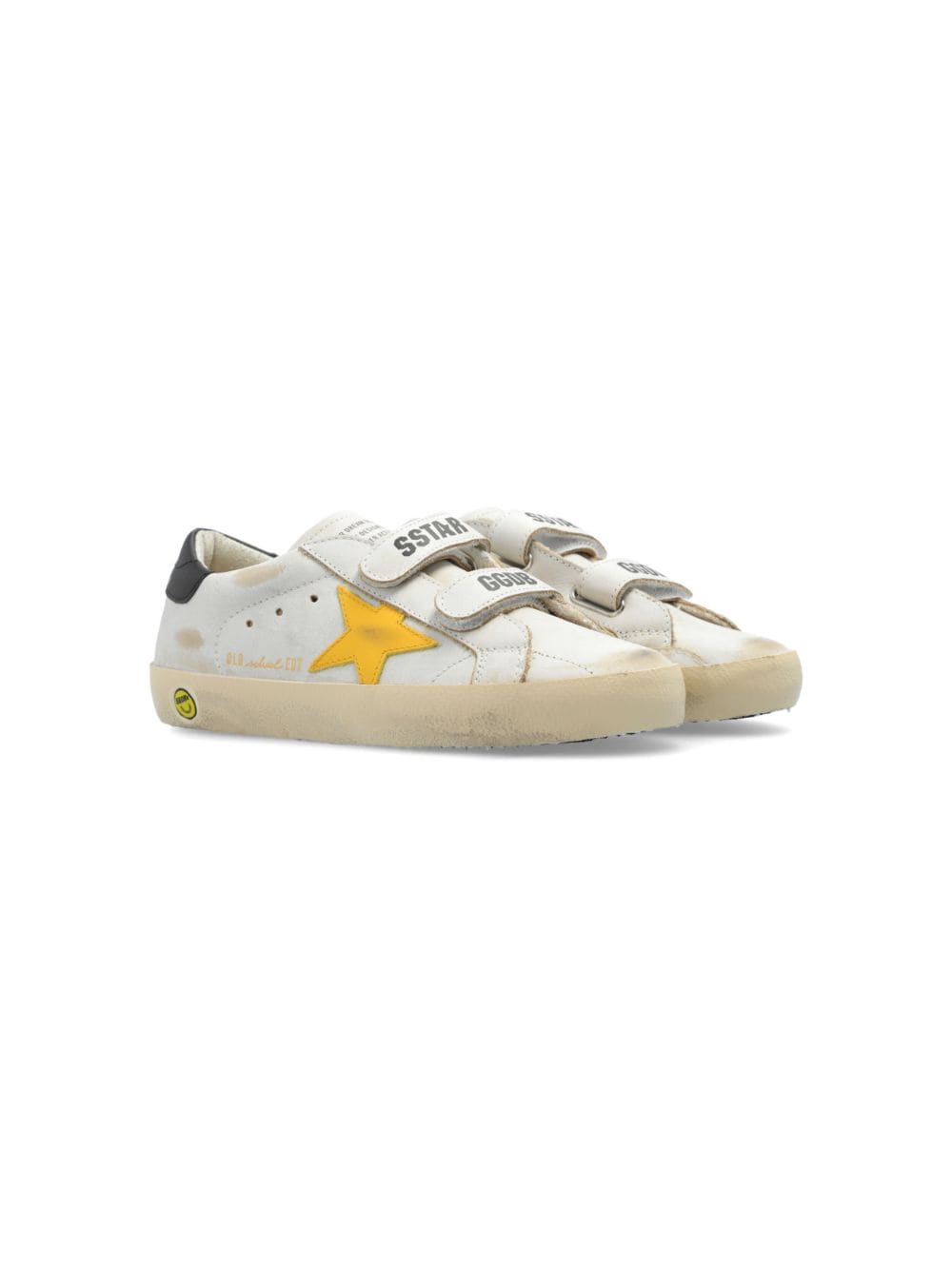 Golden Goose Kids Old School sneakers Wit